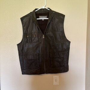 Vintage Wilsons Leather Men’s Vest Motorcycle